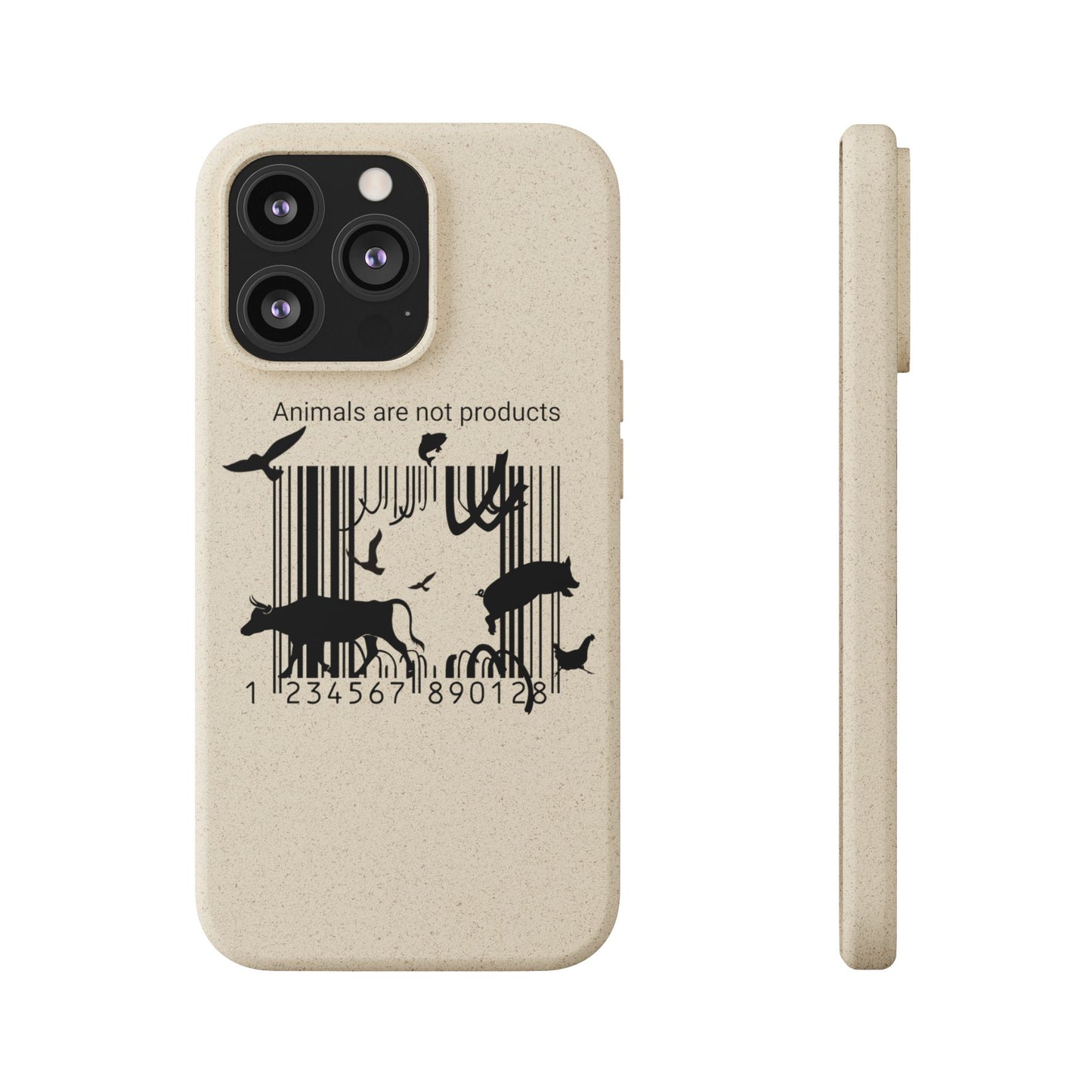 Eco-Friendly Biodegradable Phone Cases, Sustainable Accessories, Animal Rights Gift, Vegan Phone Cover, Nature Lover Case