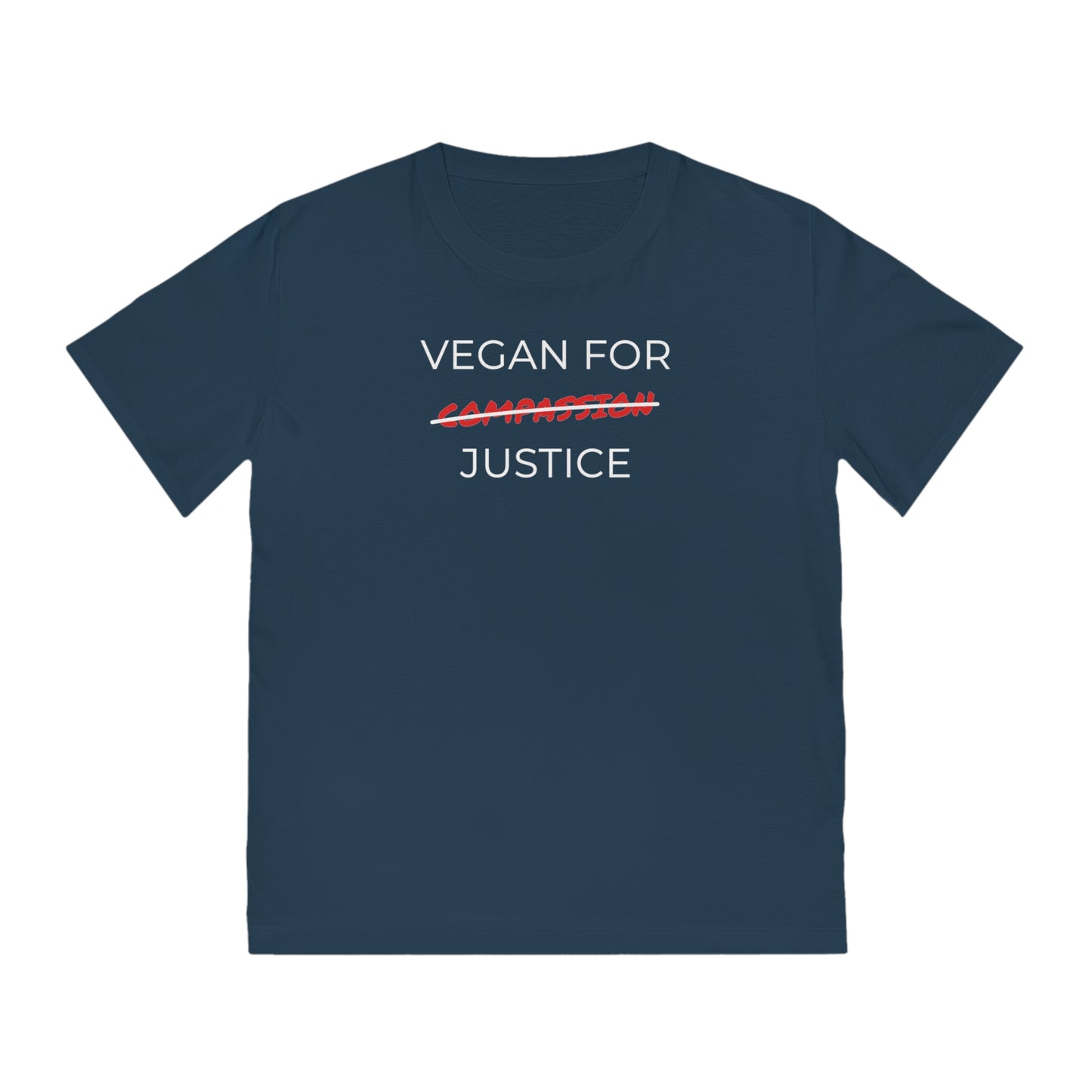 Vegan For Justice - Unisex T-shirt - Animal rights activism Shirt