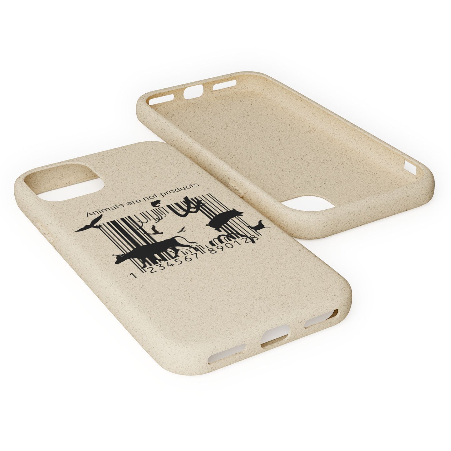Eco-Friendly Biodegradable Phone Cases, Sustainable Accessories, Animal Rights Gift, Vegan Phone Cover, Nature Lover Case