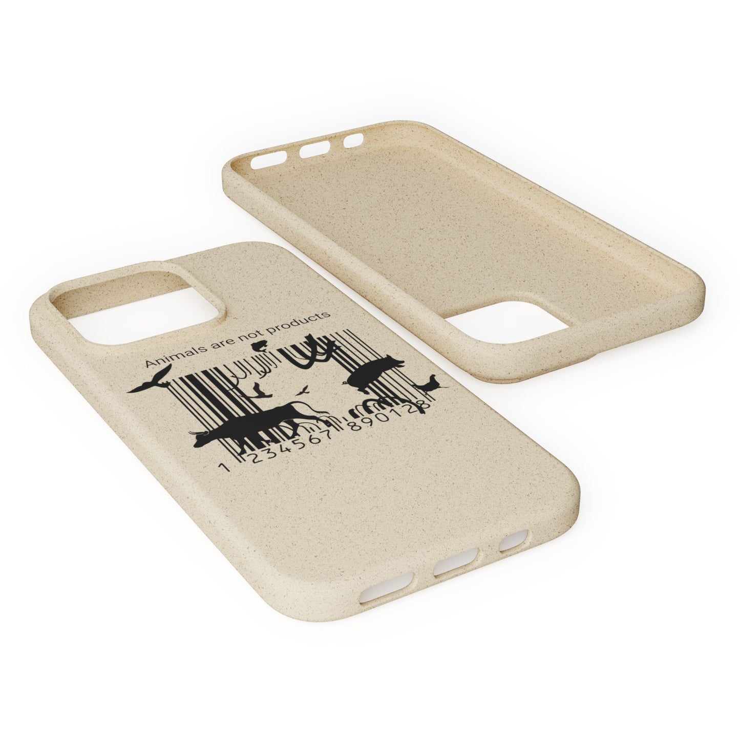 Eco-Friendly Biodegradable Phone Cases, Sustainable Accessories, Animal Rights Gift, Vegan Phone Cover, Nature Lover Case