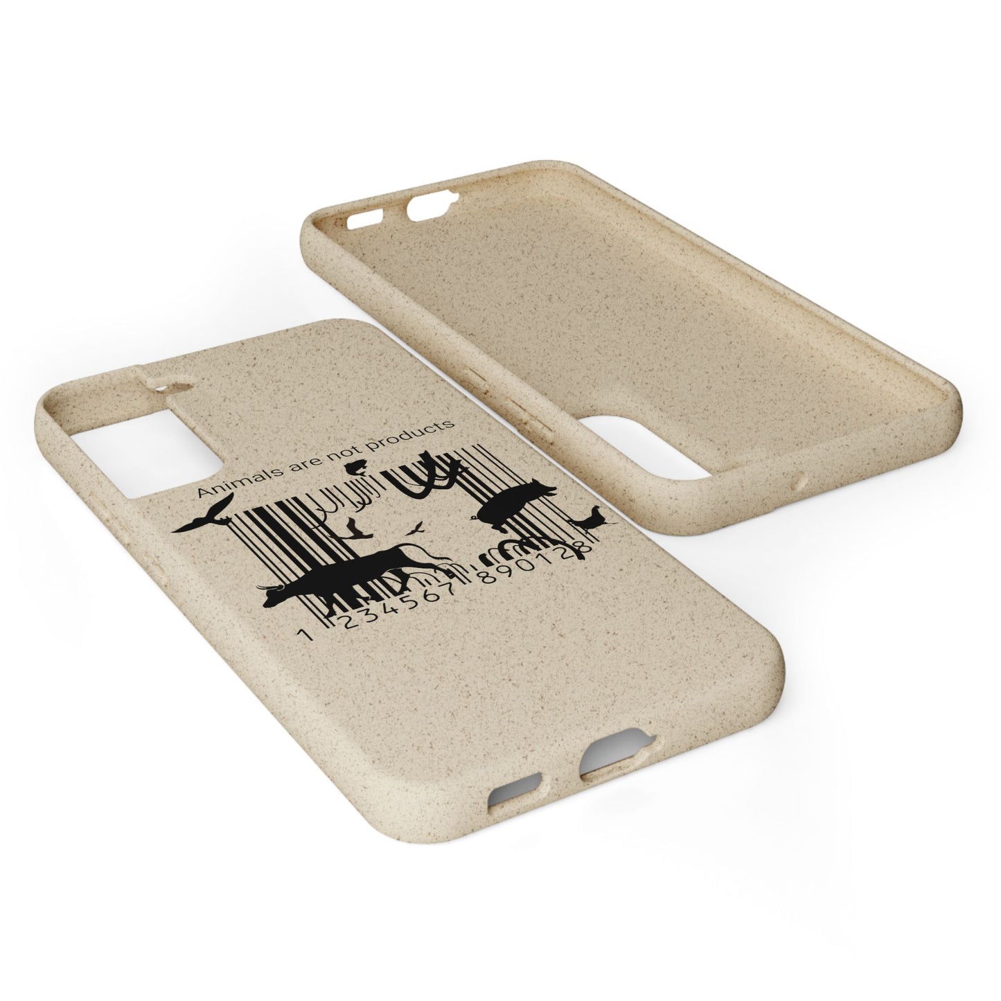 Eco-Friendly Biodegradable Phone Cases, Sustainable Accessories, Animal Rights Gift, Vegan Phone Cover, Nature Lover Case