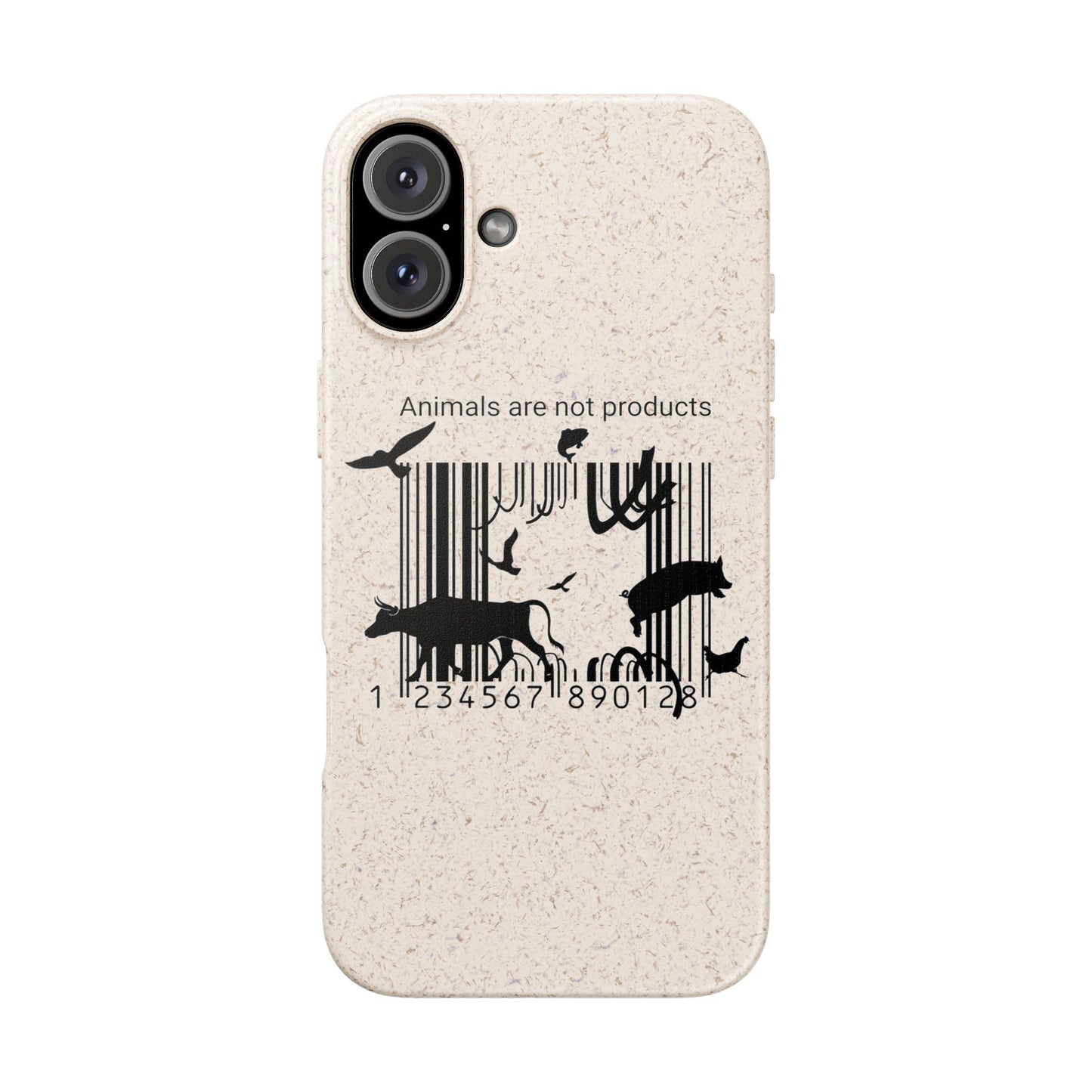Eco-Friendly Biodegradable Phone Cases, Sustainable Accessories, Animal Rights Gift, Vegan Phone Cover, Nature Lover Case