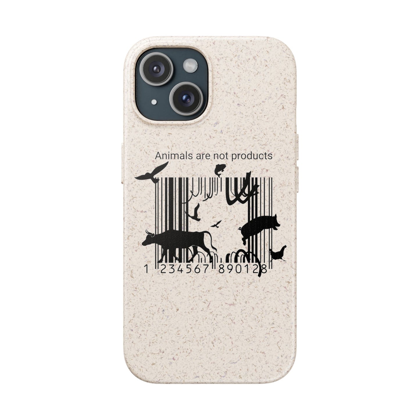 Eco-Friendly Biodegradable Phone Cases, Sustainable Accessories, Animal Rights Gift, Vegan Phone Cover, Nature Lover Case