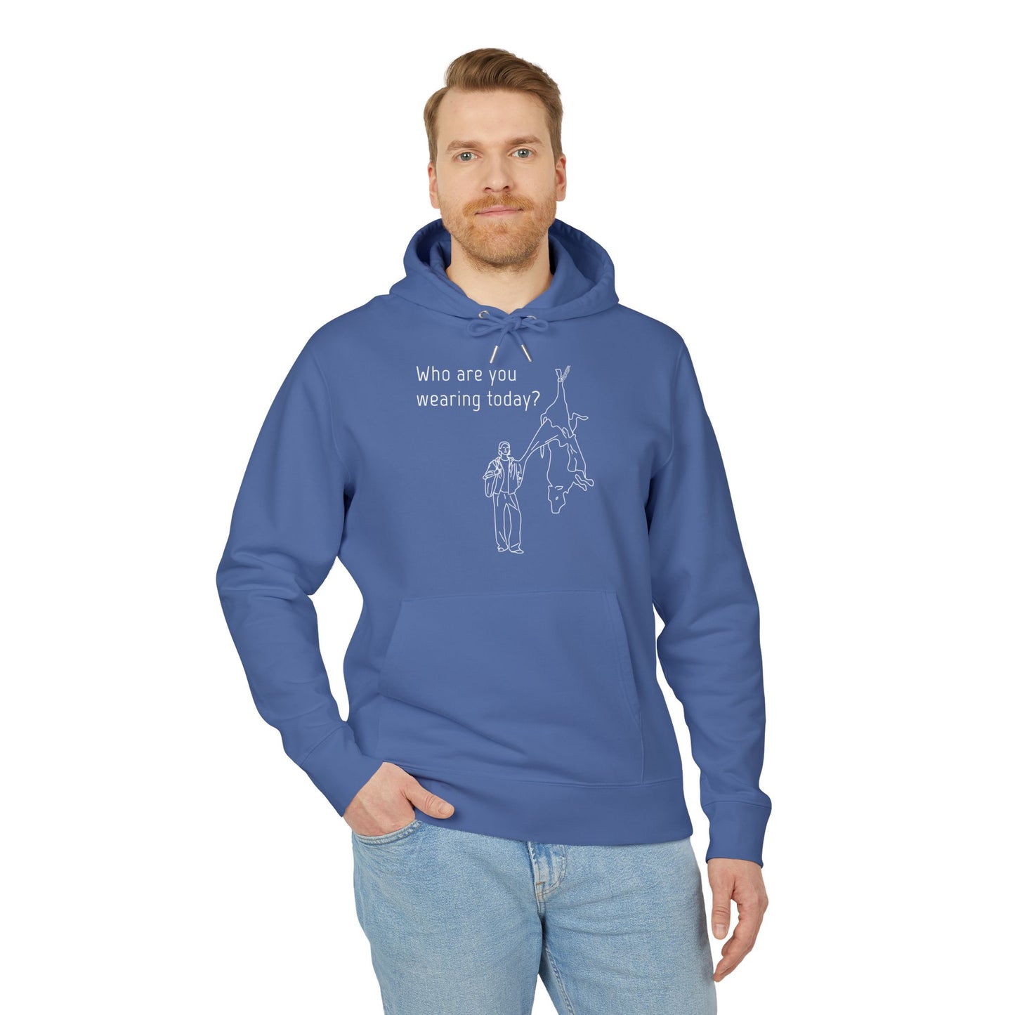 Who Are You Wearing Today? - Unisex Hoodie - Animal Skin Leather Industry - Cow Skin to Leather Jacket