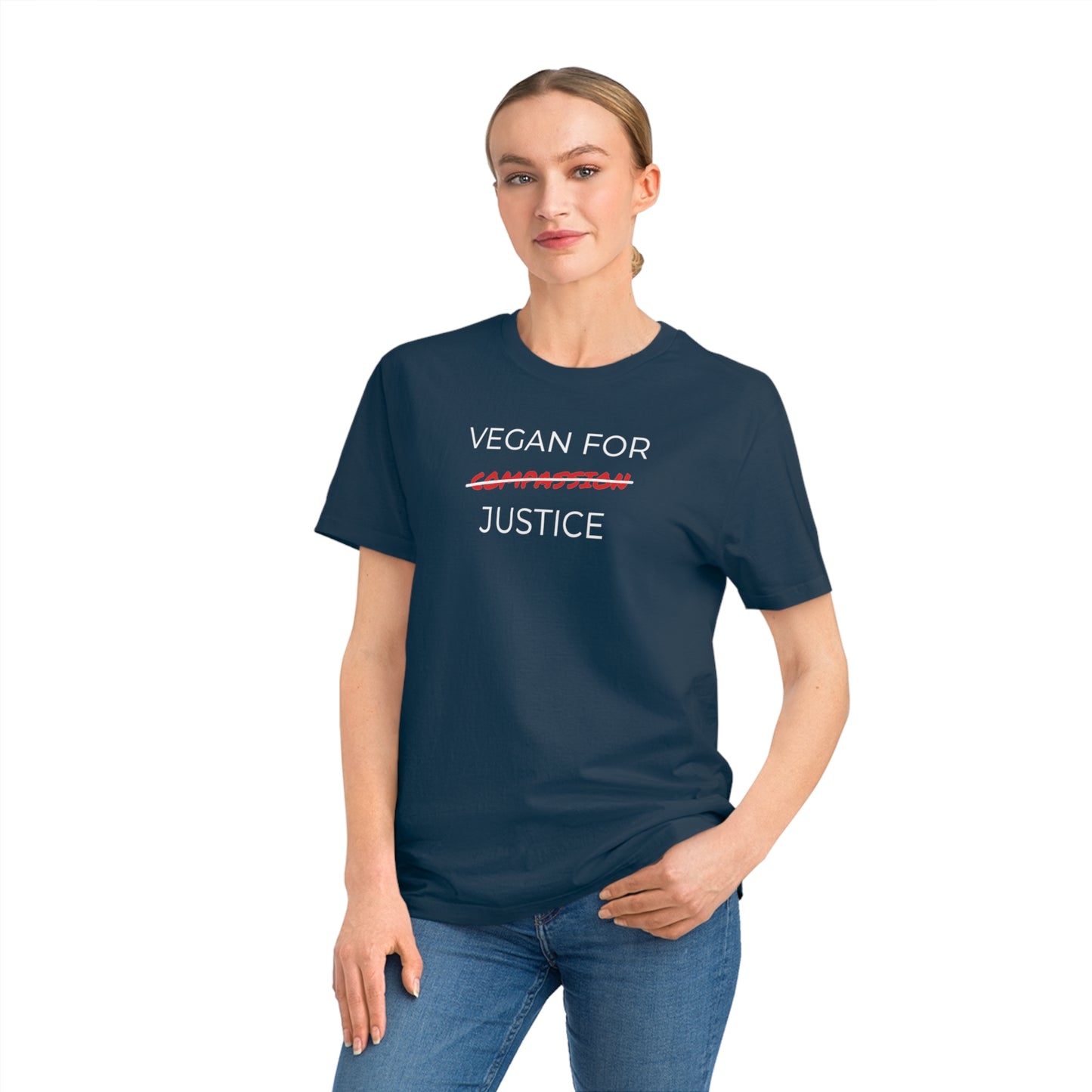 Vegan For Justice - Unisex T-shirt - Animal rights activism Shirt