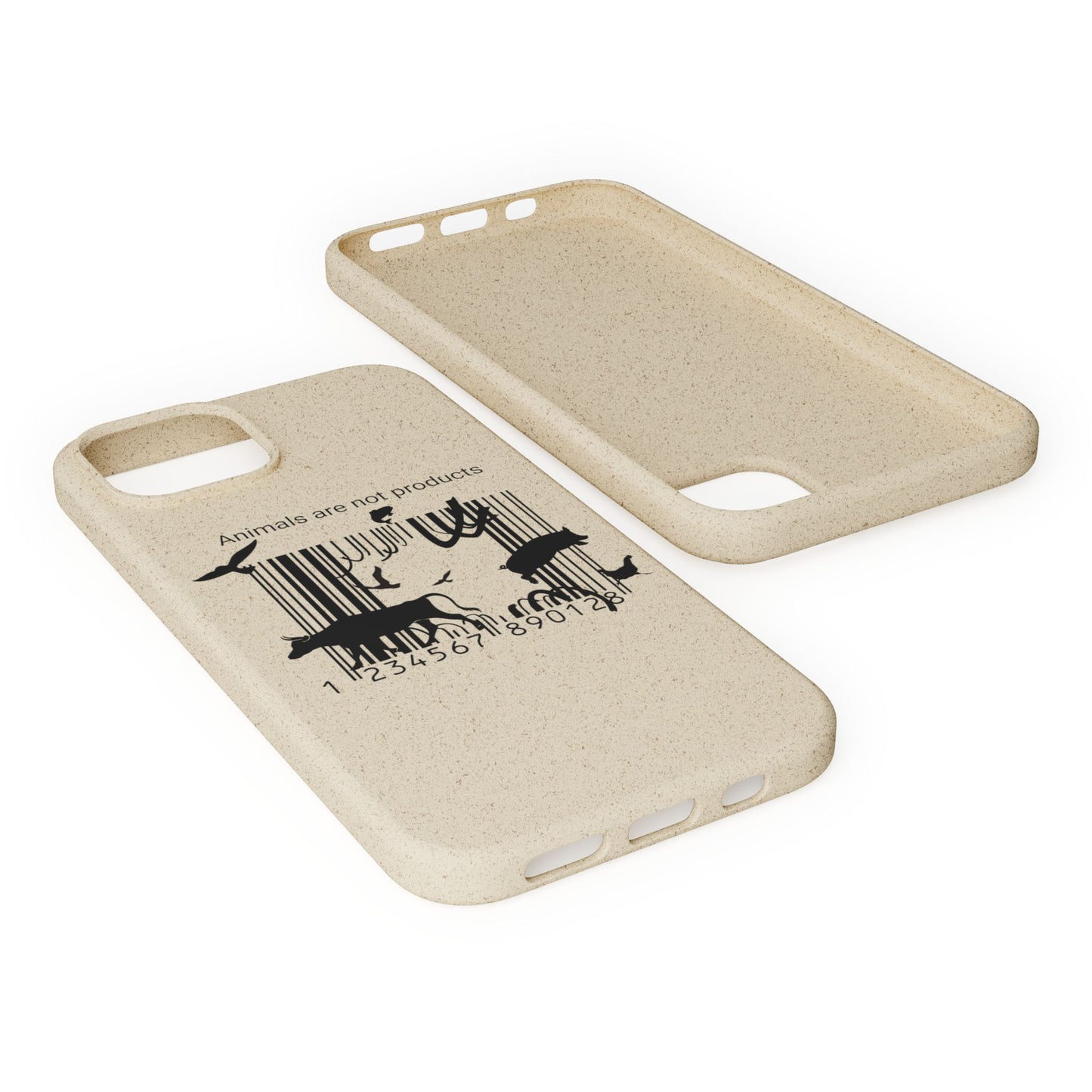 Eco-Friendly Biodegradable Phone Cases, Sustainable Accessories, Animal Rights Gift, Vegan Phone Cover, Nature Lover Case