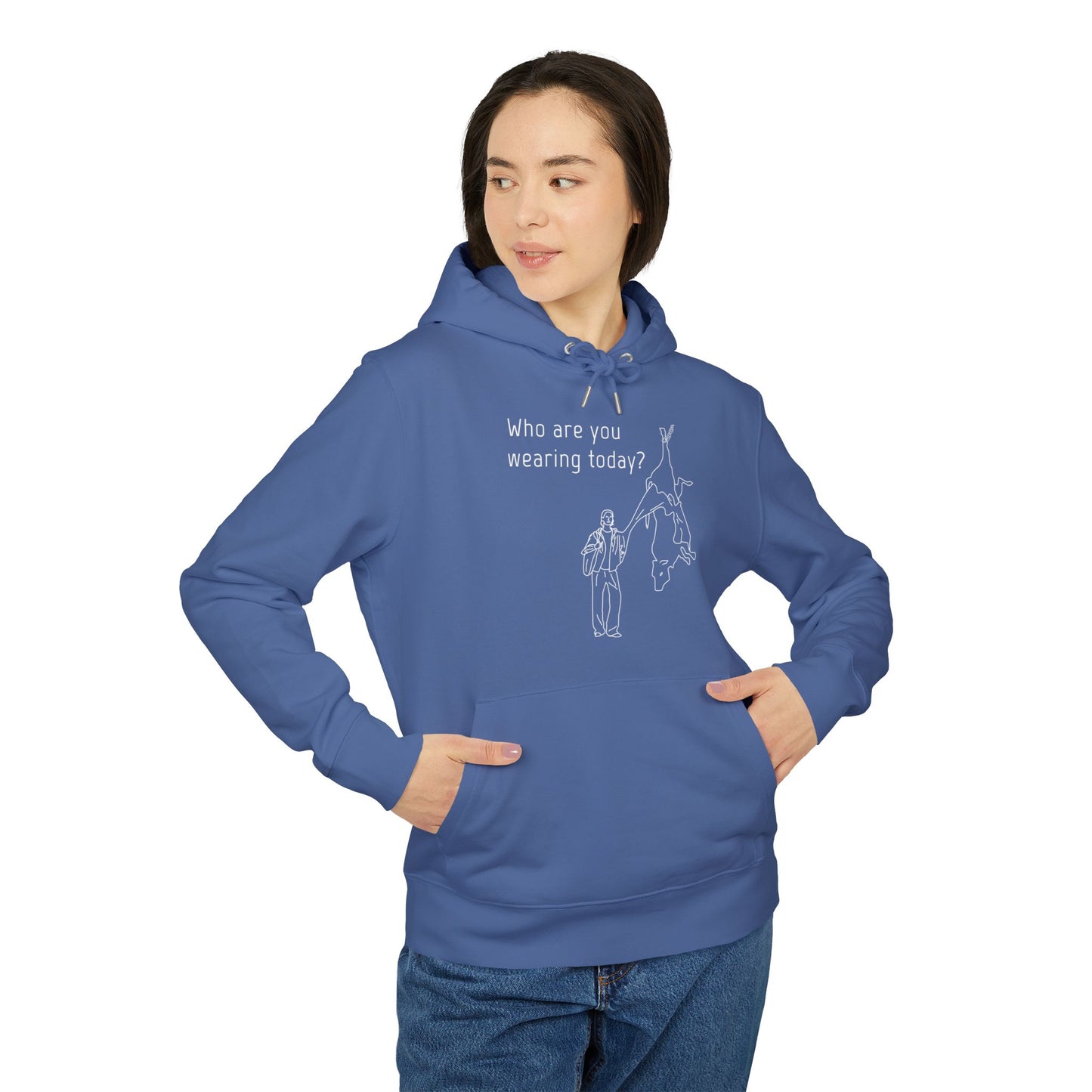 Who Are You Wearing Today? - Unisex Hoodie - Animal Skin Leather Industry - Cow Skin to Leather Jacket