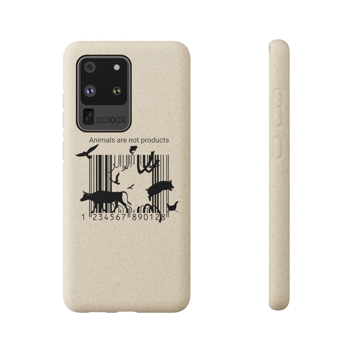 Eco-Friendly Biodegradable Phone Cases, Sustainable Accessories, Animal Rights Gift, Vegan Phone Cover, Nature Lover Case