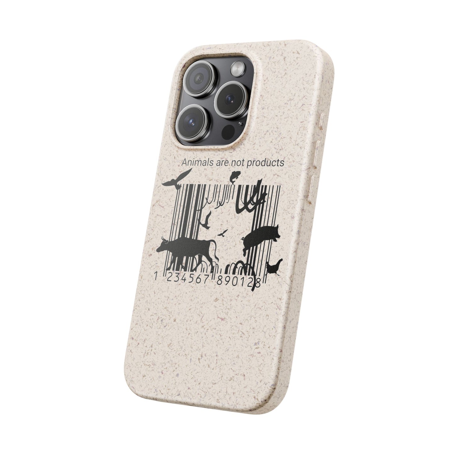 Eco-Friendly Biodegradable Phone Cases, Sustainable Accessories, Animal Rights Gift, Vegan Phone Cover, Nature Lover Case