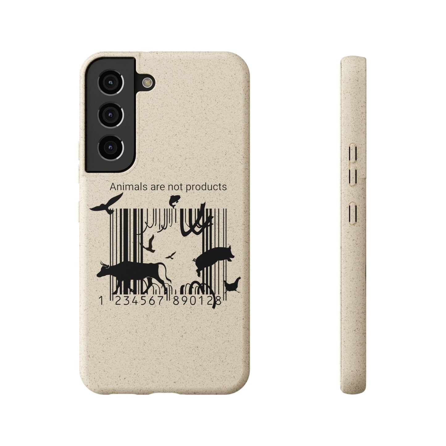 Eco-Friendly Biodegradable Phone Cases, Sustainable Accessories, Animal Rights Gift, Vegan Phone Cover, Nature Lover Case