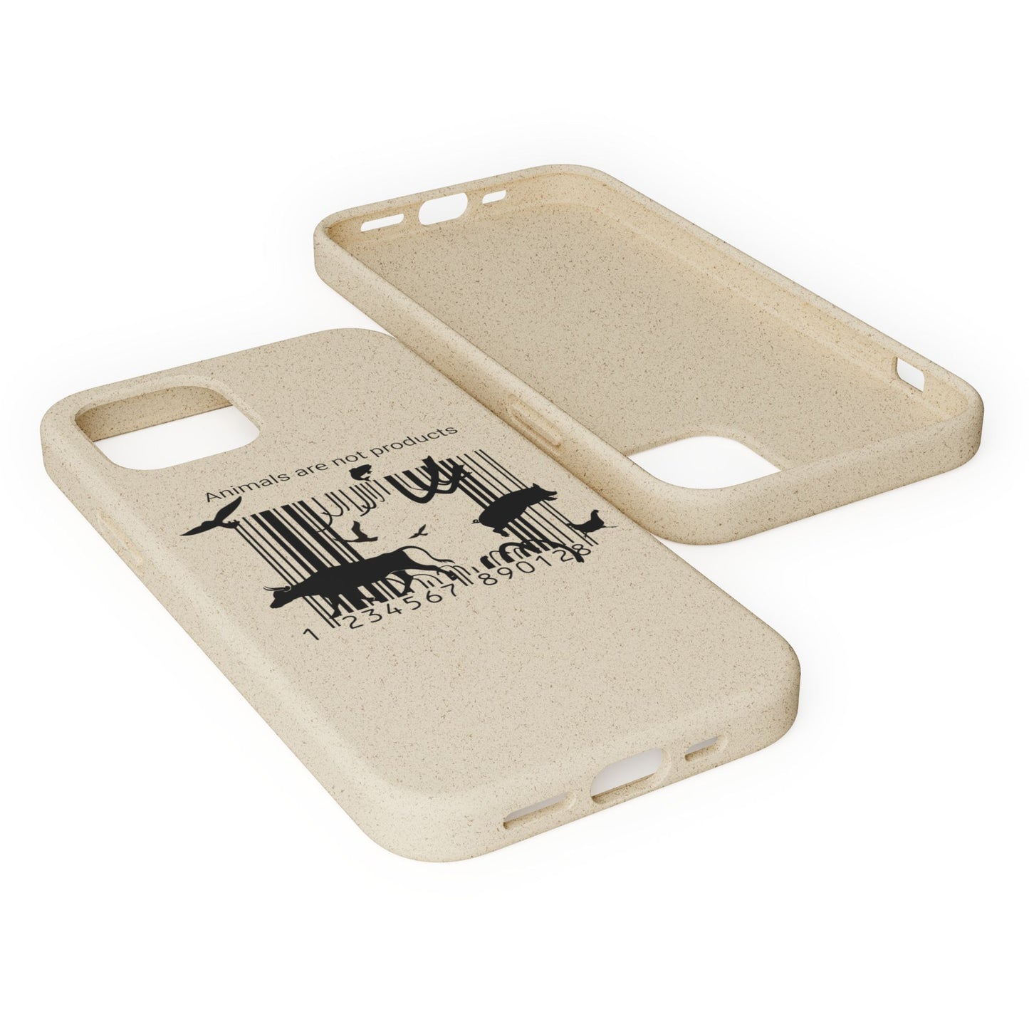 Eco-Friendly Biodegradable Phone Cases, Sustainable Accessories, Animal Rights Gift, Vegan Phone Cover, Nature Lover Case