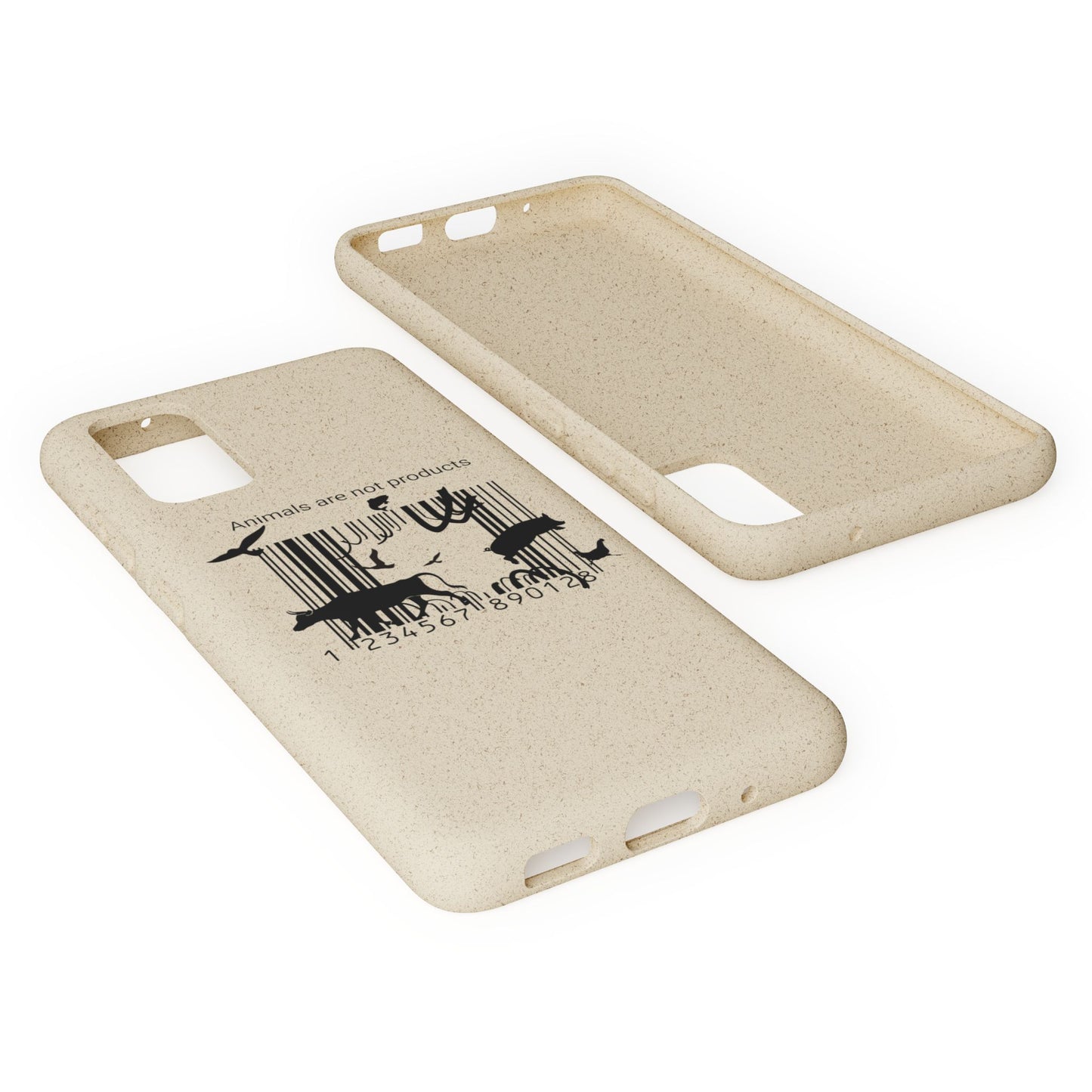 Eco-Friendly Biodegradable Phone Cases, Sustainable Accessories, Animal Rights Gift, Vegan Phone Cover, Nature Lover Case