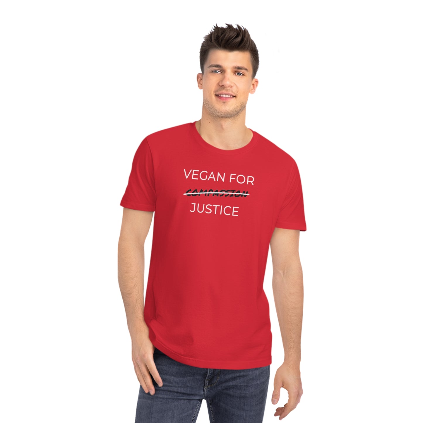 Vegan For Justice - Unisex T-shirt - Animal rights activism Shirt