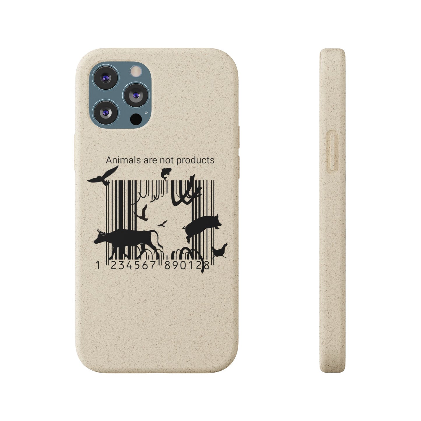 Eco-Friendly Biodegradable Phone Cases, Sustainable Accessories, Animal Rights Gift, Vegan Phone Cover, Nature Lover Case