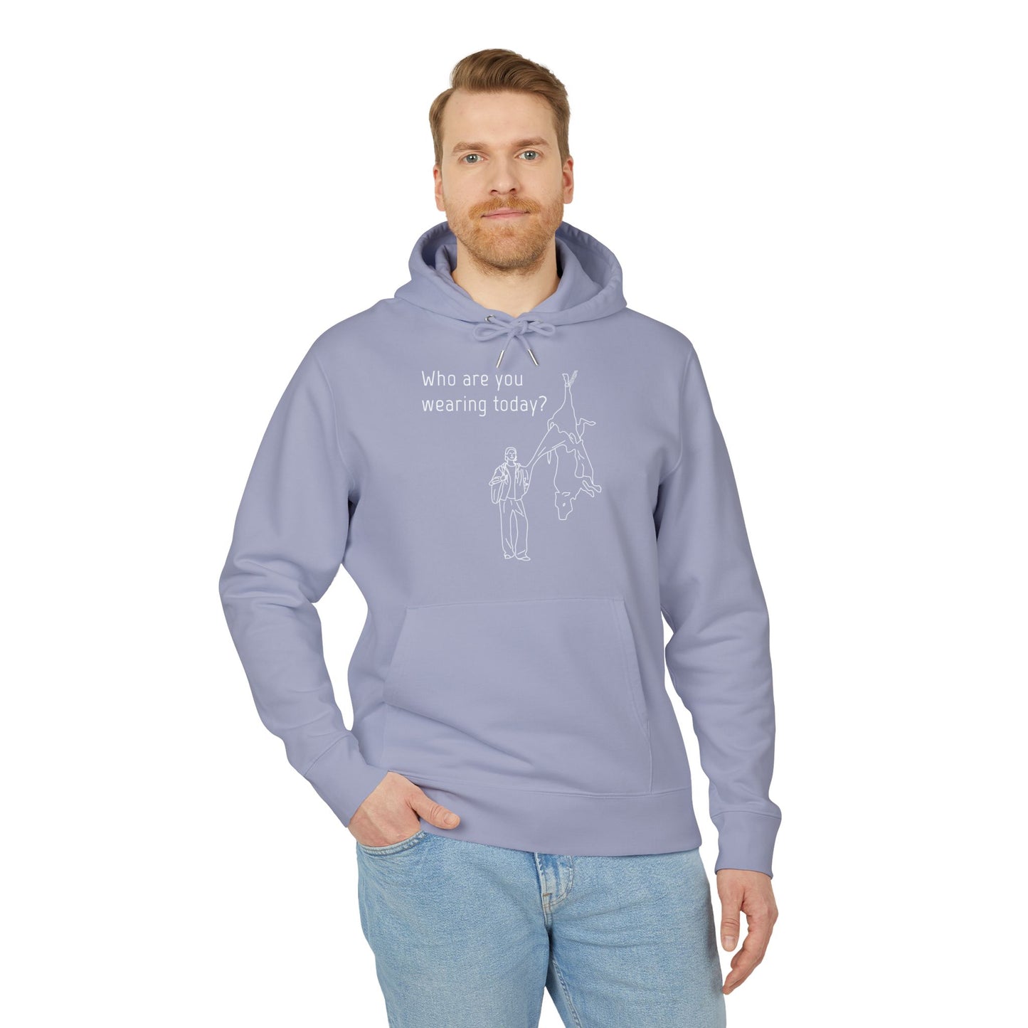 Who Are You Wearing Today? - Unisex Hoodie - Animal Skin Leather Industry - Cow Skin to Leather Jacket