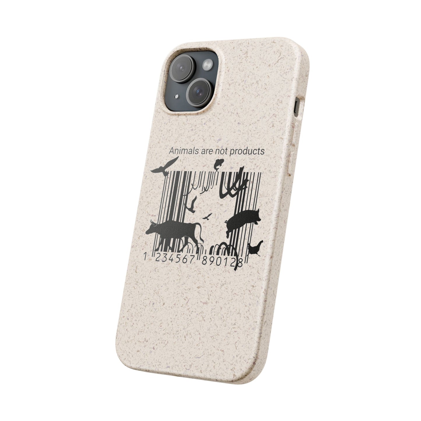 Eco-Friendly Biodegradable Phone Cases, Sustainable Accessories, Animal Rights Gift, Vegan Phone Cover, Nature Lover Case