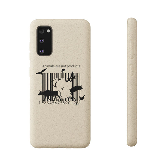 Eco-Friendly Biodegradable Phone Cases, Sustainable Accessories, Animal Rights Gift, Vegan Phone Cover, Nature Lover Case