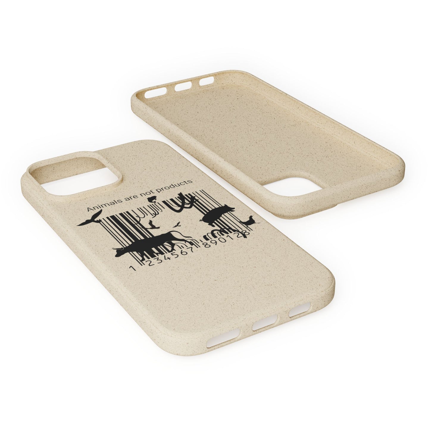 Eco-Friendly Biodegradable Phone Cases, Sustainable Accessories, Animal Rights Gift, Vegan Phone Cover, Nature Lover Case