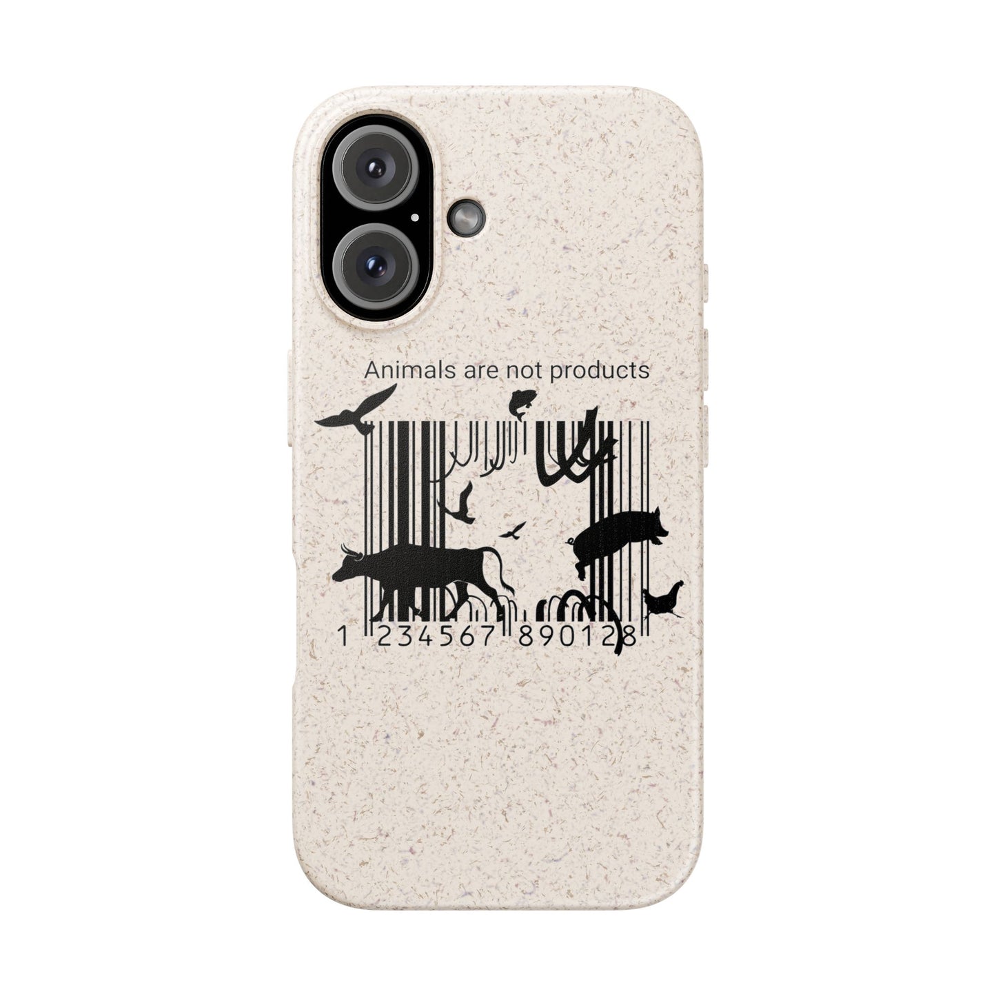 Eco-Friendly Biodegradable Phone Cases, Sustainable Accessories, Animal Rights Gift, Vegan Phone Cover, Nature Lover Case