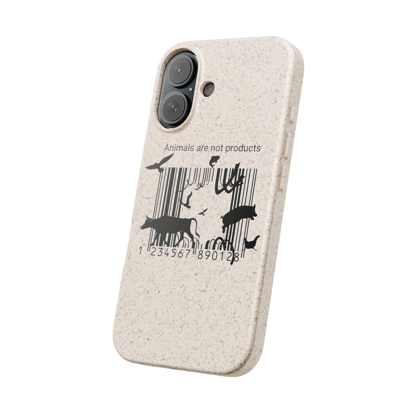Eco-Friendly Biodegradable Phone Cases, Sustainable Accessories, Animal Rights Gift, Vegan Phone Cover, Nature Lover Case