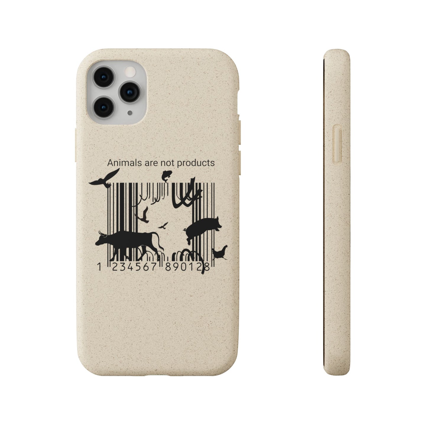 Eco-Friendly Biodegradable Phone Cases, Sustainable Accessories, Animal Rights Gift, Vegan Phone Cover, Nature Lover Case