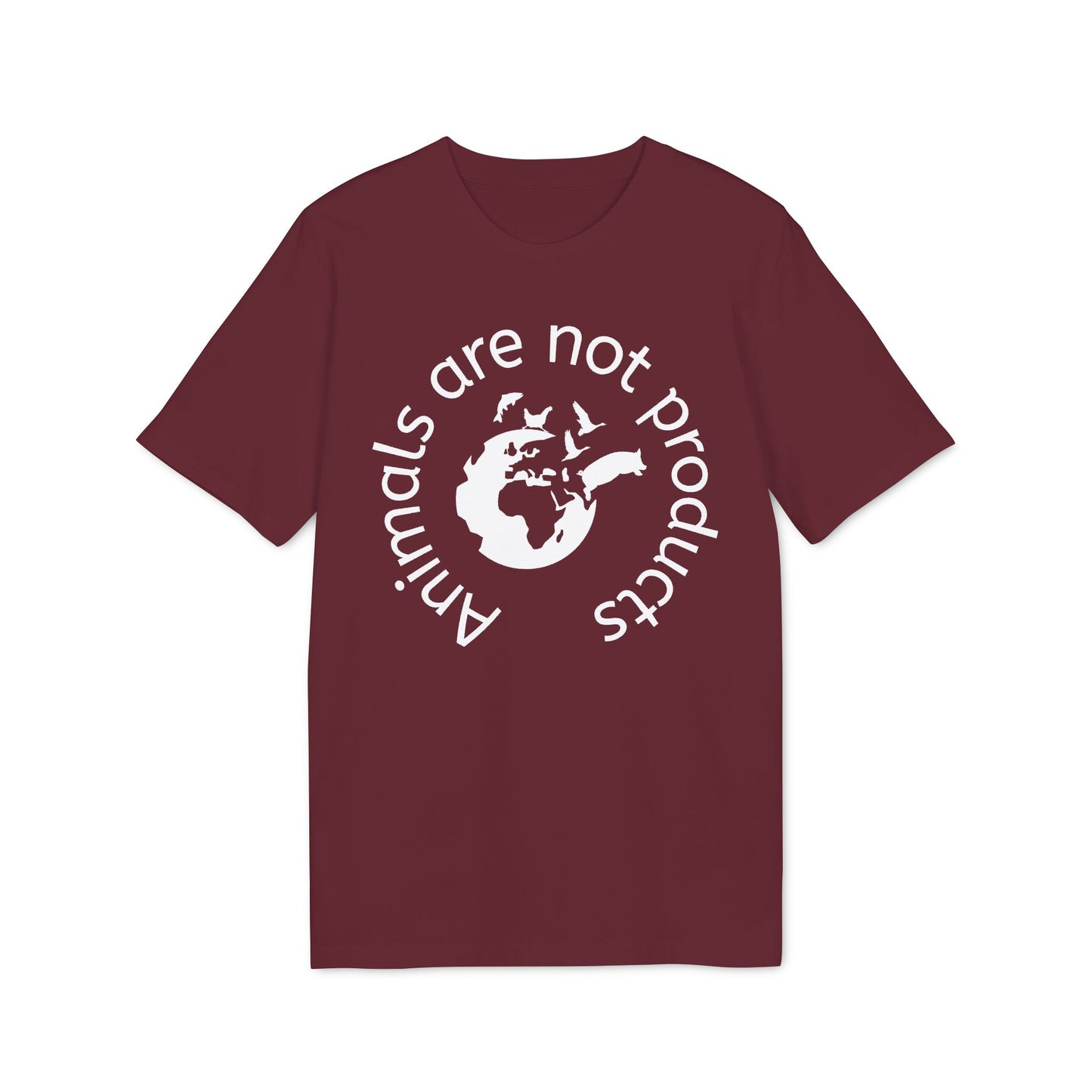 Animals Are Not Products with Logo - T-shirt