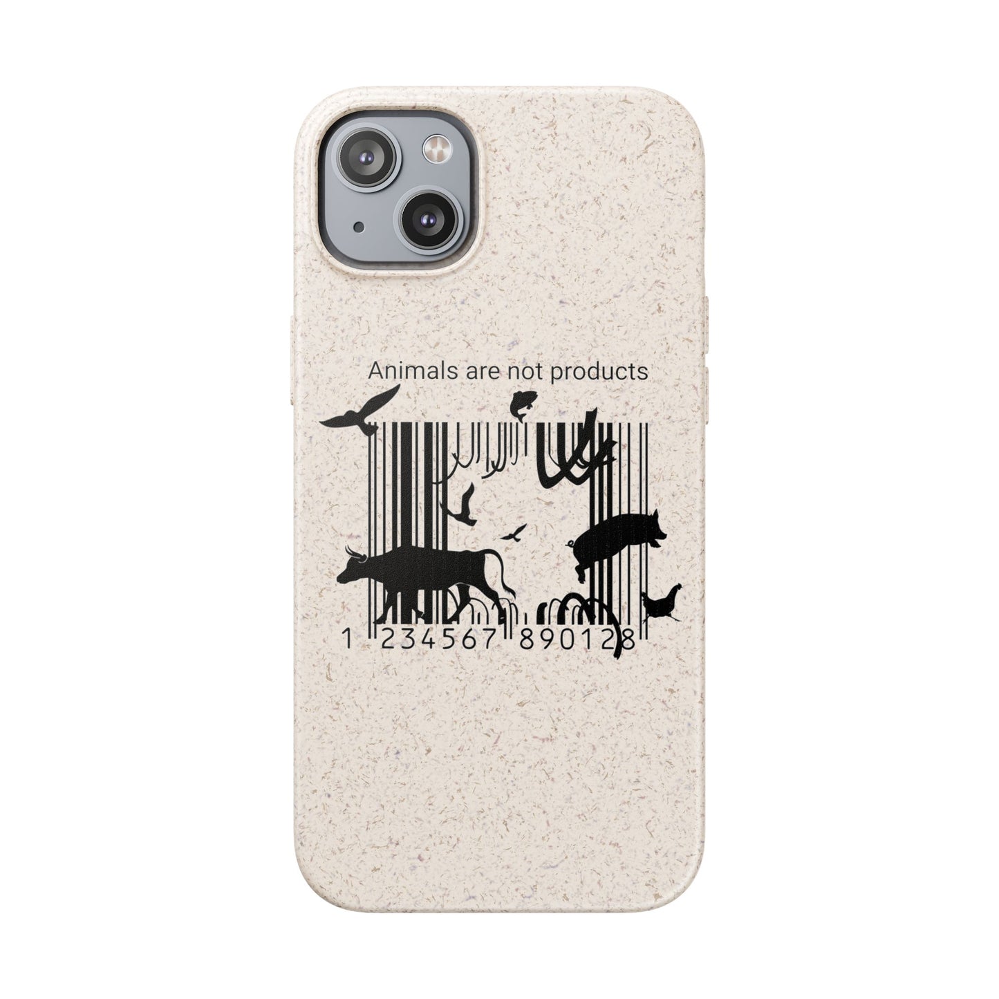 Eco-Friendly Biodegradable Phone Cases, Sustainable Accessories, Animal Rights Gift, Vegan Phone Cover, Nature Lover Case