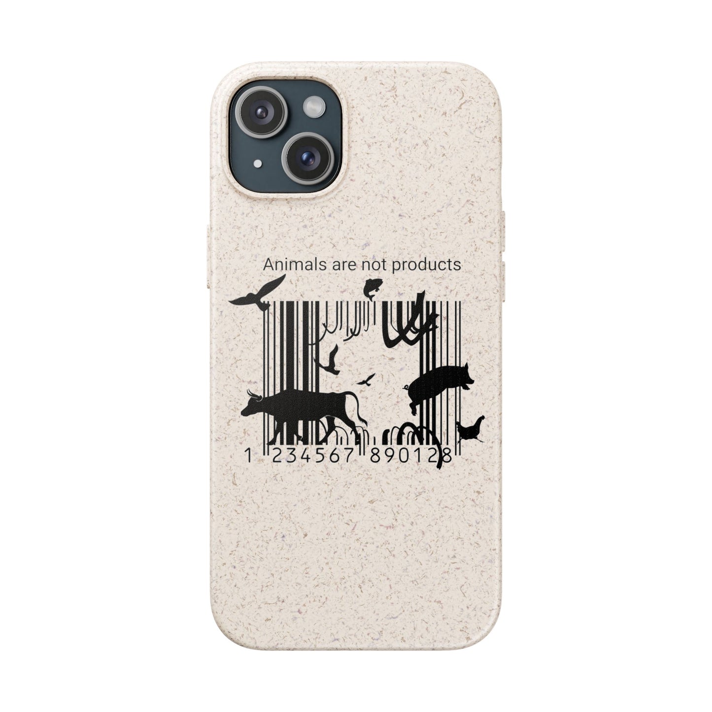Eco-Friendly Biodegradable Phone Cases, Sustainable Accessories, Animal Rights Gift, Vegan Phone Cover, Nature Lover Case