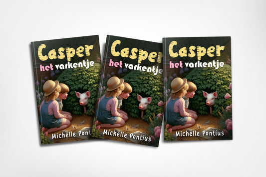 Kinderboek Casper het Varkentje - Nederlands