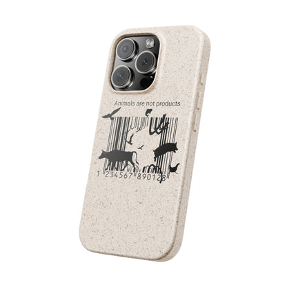 Eco-Friendly Biodegradable Phone Cases, Sustainable Accessories, Animal Rights Gift, Vegan Phone Cover, Nature Lover Case