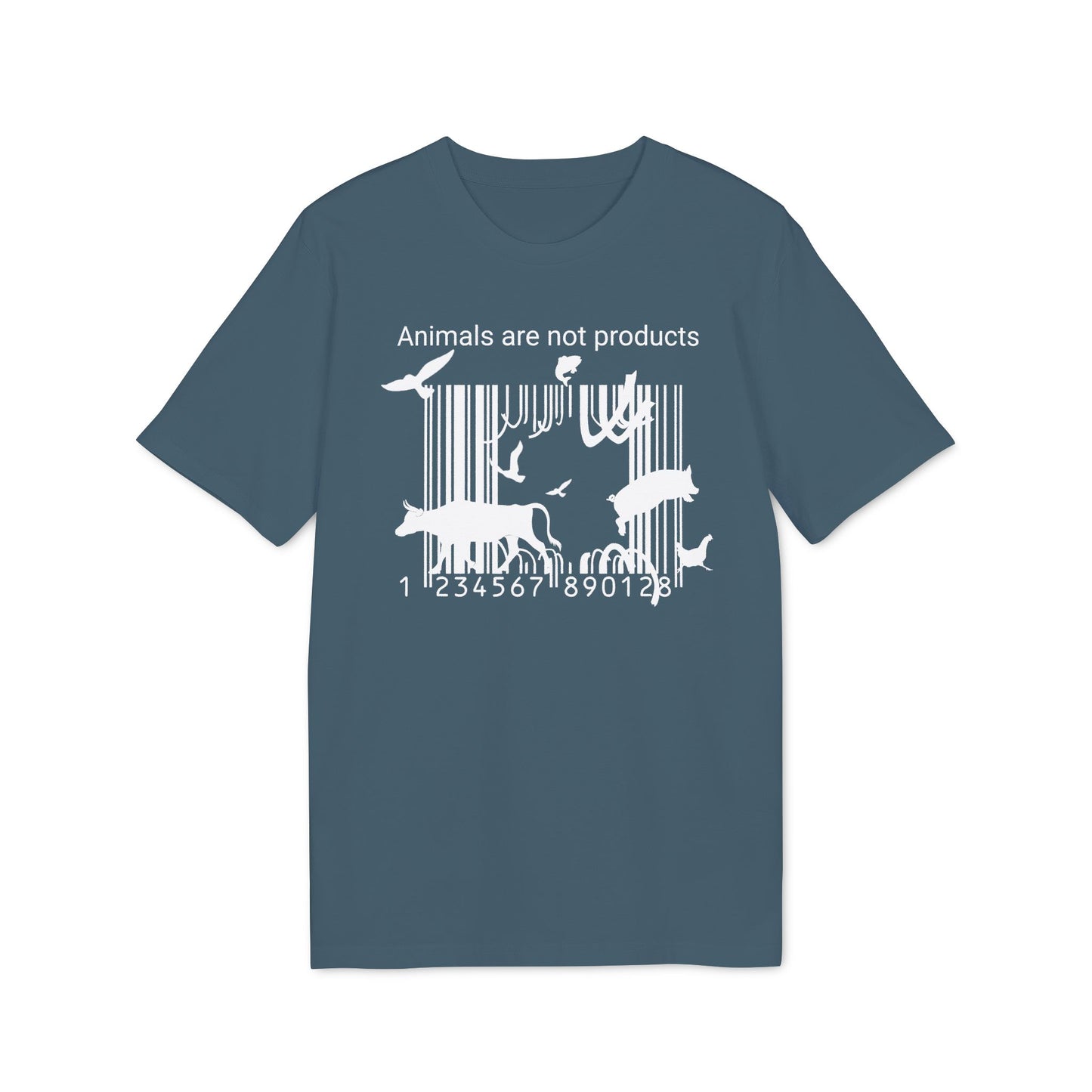 Animals Are Not Products - Unisex T-Shirt - Jumping out of Barcode