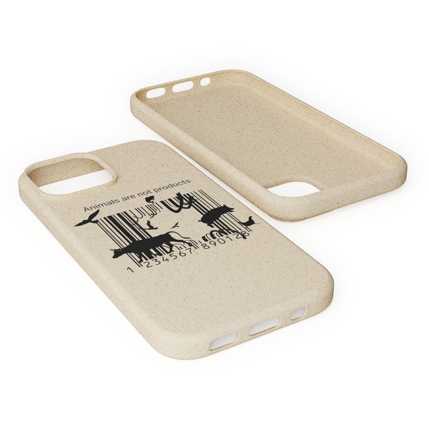 Eco-Friendly Biodegradable Phone Cases, Sustainable Accessories, Animal Rights Gift, Vegan Phone Cover, Nature Lover Case