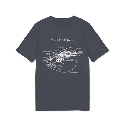 Fish Feel Pain T-Shirt - Unisex T-shirt - Graphic Tee - Fish are not vegetables