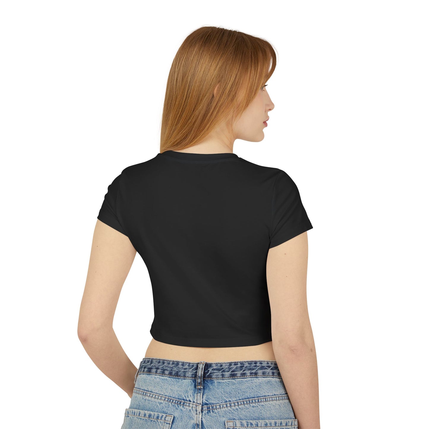 Animals Are Not Products- Women's Baby Tee - Escape The Barcode