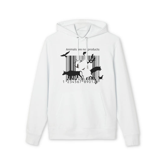 Animals Are Not Products - Unisex Hoodie - Jumping out of Barcode