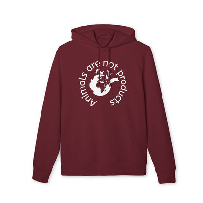 Cruiser Hoodie - Animals Are Not Products Logo