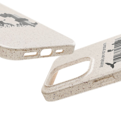 Eco-Friendly Biodegradable Phone Cases, Sustainable Accessories, Animal Rights Gift, Vegan Phone Cover, Nature Lover Case