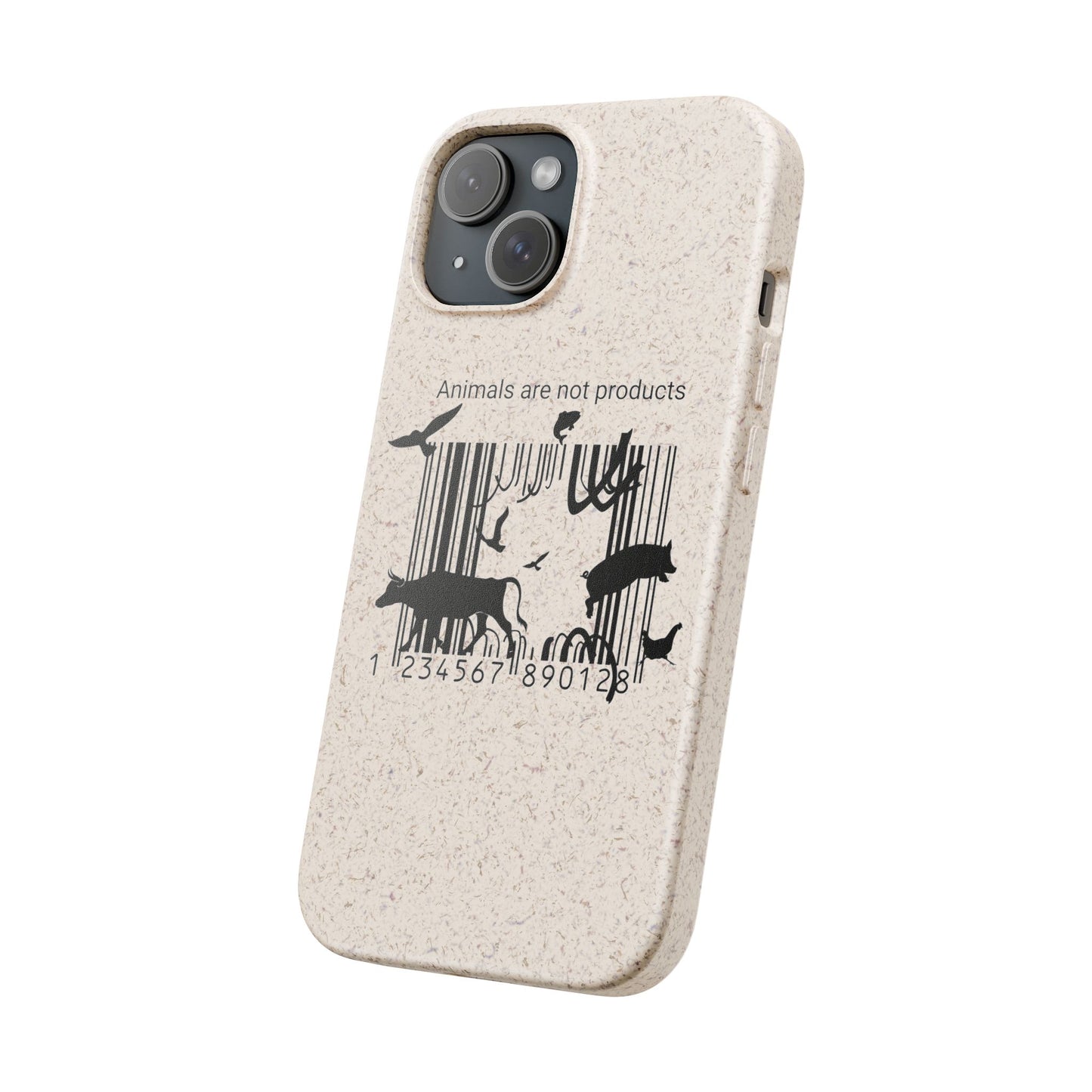 Eco-Friendly Biodegradable Phone Cases, Sustainable Accessories, Animal Rights Gift, Vegan Phone Cover, Nature Lover Case