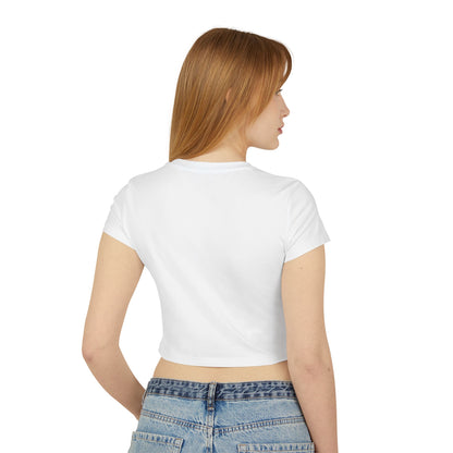 Animals Are Not Products- Women's Baby Tee - Escape The Barcode