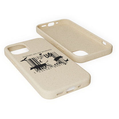 Eco-Friendly Biodegradable Phone Cases, Sustainable Accessories, Animal Rights Gift, Vegan Phone Cover, Nature Lover Case