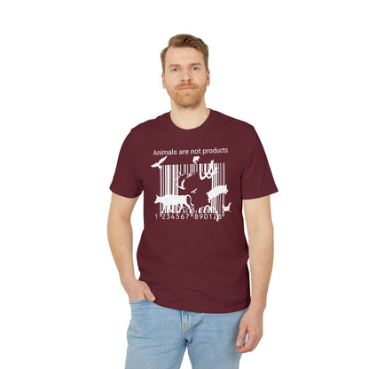 Animals Are Not Products - Unisex T-Shirt - Jumping out of Barcode