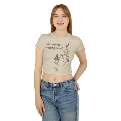 Who are you wearing today? - Crop Tee - Against leather industry - cow skin to leather jacket