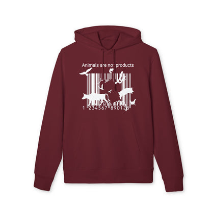 Animals Are Not Products - Unisex Hoodie - Jumping out of Barcode
