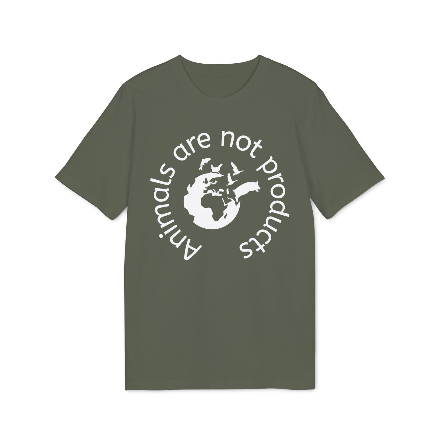 Animals Are Not Products with Logo - T-shirt