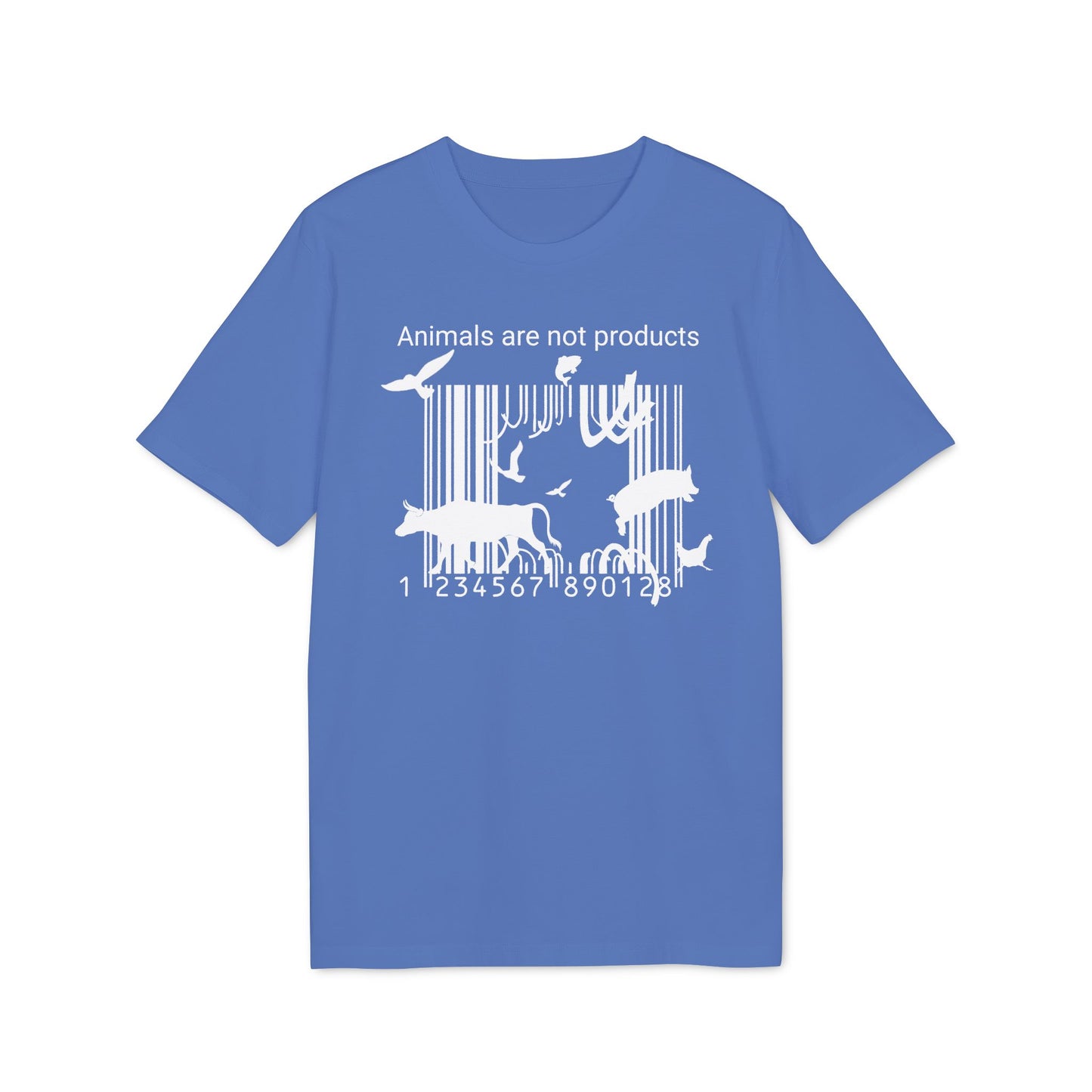 Animals Are Not Products - Unisex T-Shirt - Jumping out of Barcode