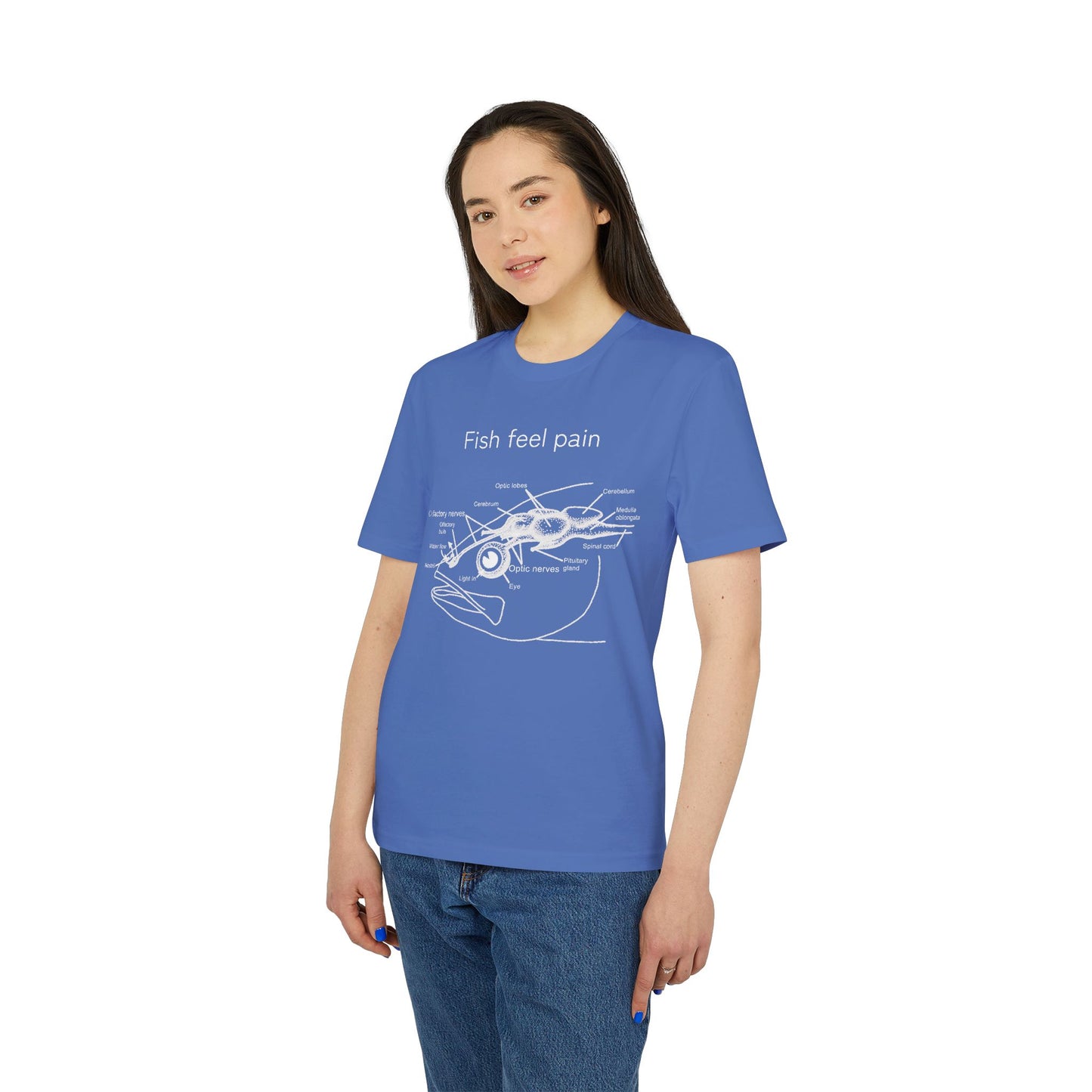 Fish Feel Pain T-Shirt - Unisex T-shirt - Graphic Tee - Fish are not vegetables
