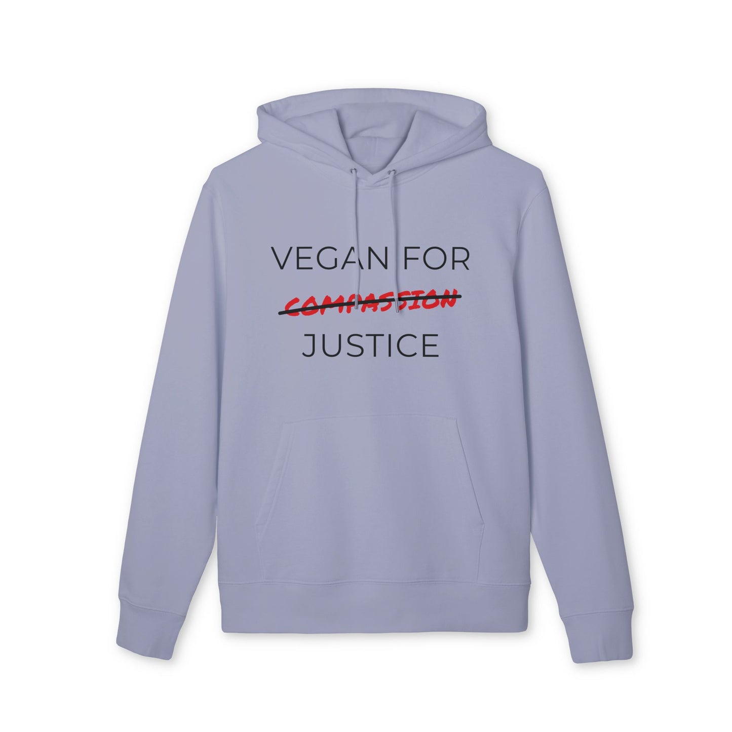 Vegan For Justice - Unisex Hoodie - Animal rights activism Hoodie