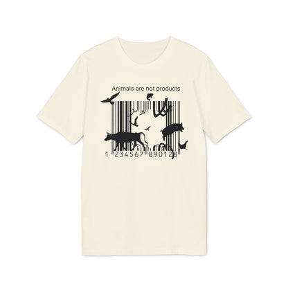 Animals Are Not Products - Unisex T-Shirt - Jumping out of Barcode