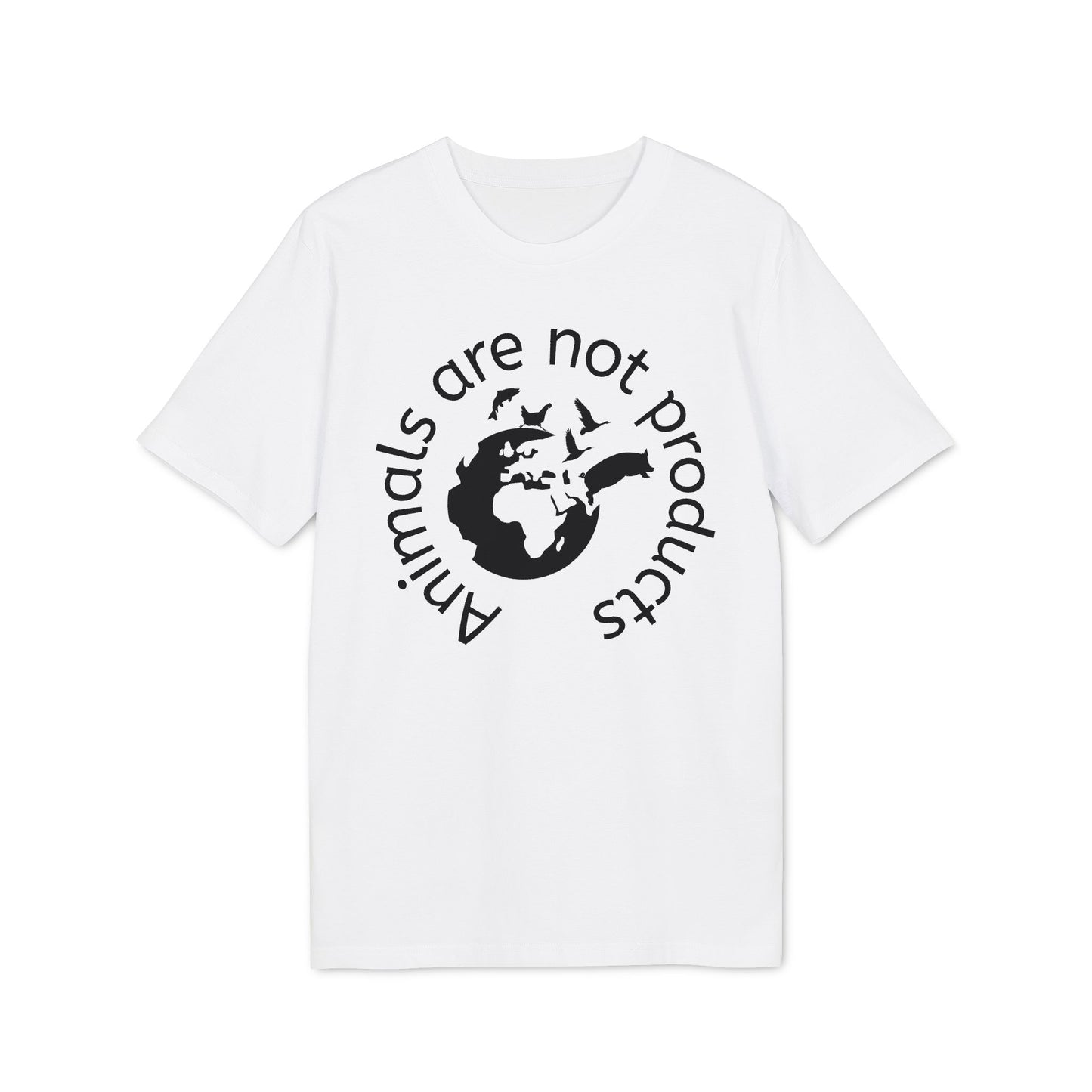 Animals Are Not Products with Logo - T-shirt