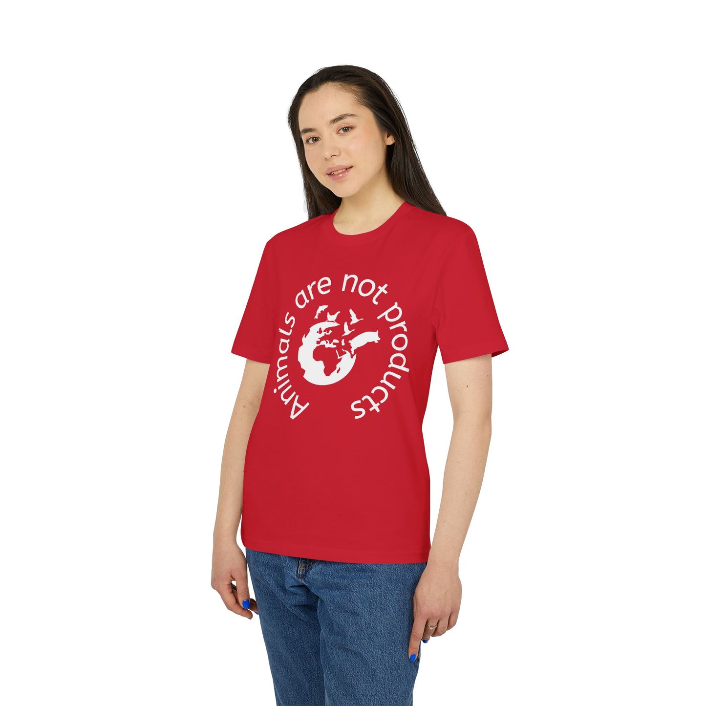 Animals Are Not Products with Logo - T-shirt